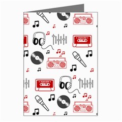 Music Is My Life Greeting Card from ArtsNow.com Left