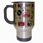 Music Is My Life Travel Mug (Silver Gray)