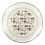 Music Is My Life Porcelain Plate