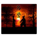 Ninja Sunset Double Sided Flano Blanket (Small)