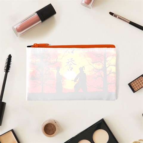 Ninja Sunset Cosmetic Bag (XS) from ArtsNow.com Front