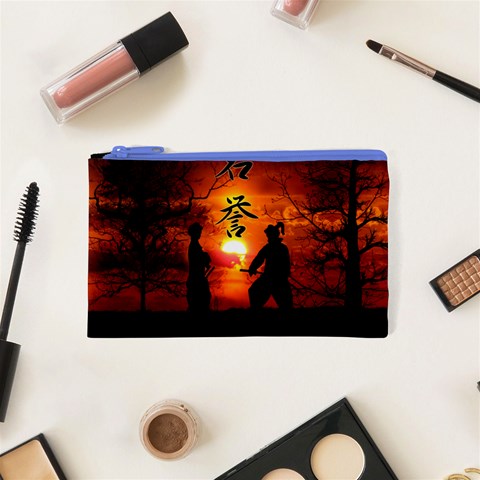 Ninja Sunset Cosmetic Bag (XS) from ArtsNow.com Front