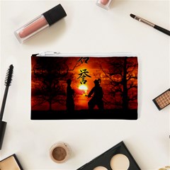 Ninja Sunset Cosmetic Bag (XS) from ArtsNow.com Front