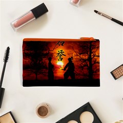 Ninja Sunset Cosmetic Bag (XS) from ArtsNow.com Back