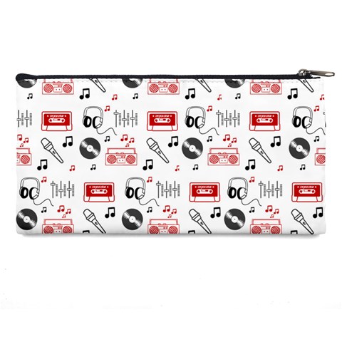 Music Is My Life Pencil Case from ArtsNow.com Back