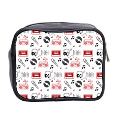 Music Is My Life Mini Toiletries Bag (Two Sides) from ArtsNow.com Back