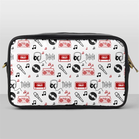 Music Is My Life Toiletries Bag (One Side) from ArtsNow.com Front