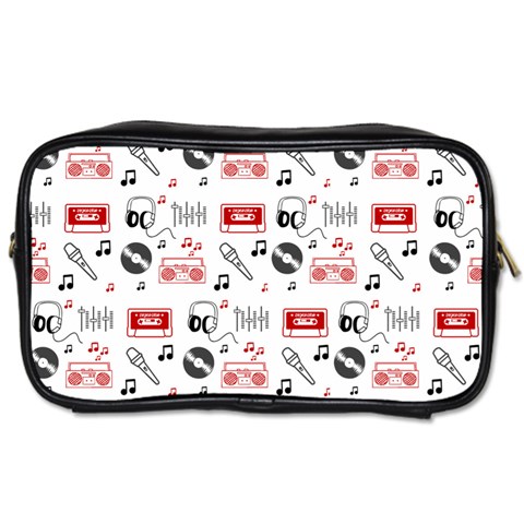 Music Is My Life Toiletries Bag (Two Sides) from ArtsNow.com Front