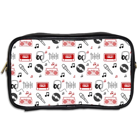 Music Is My Life Toiletries Bag (Two Sides) from ArtsNow.com Back