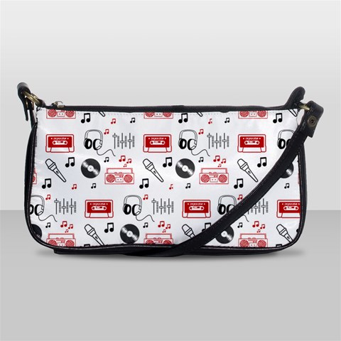 Music Is My Life Shoulder Clutch Bag from ArtsNow.com Front