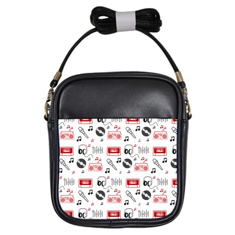 Music Is My Life Girls Sling Bag from ArtsNow.com Front