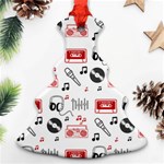 Music Is My Life Christmas Tree Ornament (Two Sides)