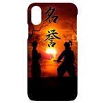 Ninja Sunset iPhone X/XS Black UV Print Case