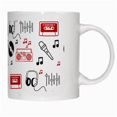 Music Is My Life White Mug from ArtsNow.com Right