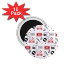 Music Is My Life 1.75  Magnet (10 pack) 