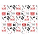 Music Is My Life Double Sided Flano Blanket (Large)