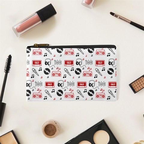 Music Is My Life Cosmetic Bag (XS) from ArtsNow.com Front