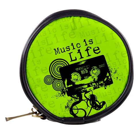 Music Is Life Mini Makeup Bag from ArtsNow.com Back