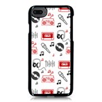 Music Is My Life iPhone 8 Seamless Case (Black)