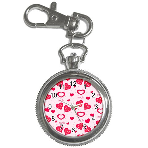 Muah Harts Key Chain Watch from ArtsNow.com Front