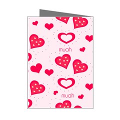 Muah Harts Mini Greeting Card from ArtsNow.com Right