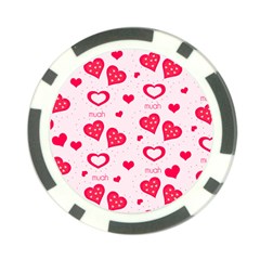 Muah Harts Poker Chip Card Guard from ArtsNow.com Front