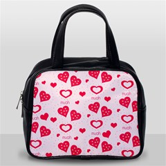 Muah Harts Classic Handbag (Two Sides) from ArtsNow.com Back