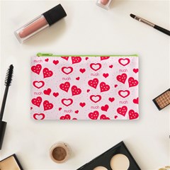 Muah Harts Cosmetic Bag (Small) from ArtsNow.com Front