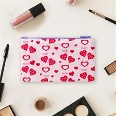 Muah Harts Cosmetic Bag (Small) from ArtsNow.com Back