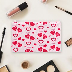 Muah Harts Cosmetic Bag (Medium) from ArtsNow.com Front