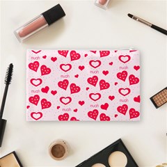 Muah Harts Cosmetic Bag (Medium) from ArtsNow.com Back