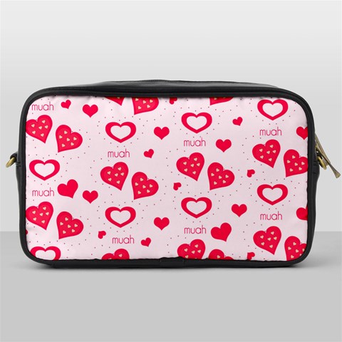 Muah Harts Toiletries Bag (One Side) from ArtsNow.com Front