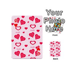 Muah Harts Playing Cards 54 (Mini) from ArtsNow.com Front - Heart2