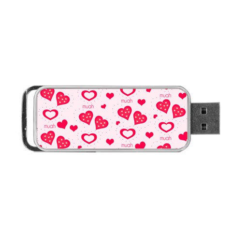 Muah Harts Portable USB Flash (One Side) from ArtsNow.com Front