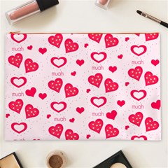 Muah Harts Cosmetic Bag (XXL) from ArtsNow.com Front