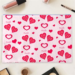 Muah Harts Cosmetic Bag (XXL) from ArtsNow.com Back