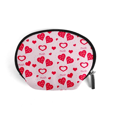 Muah Harts Accessory Pouch (Small) from ArtsNow.com Front