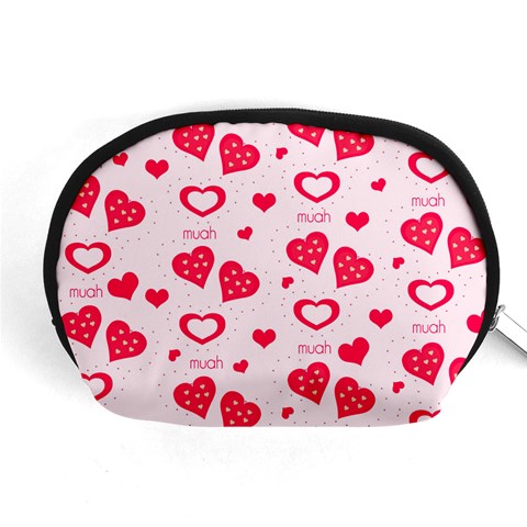 Muah Harts Accessory Pouch (Medium) from ArtsNow.com Front