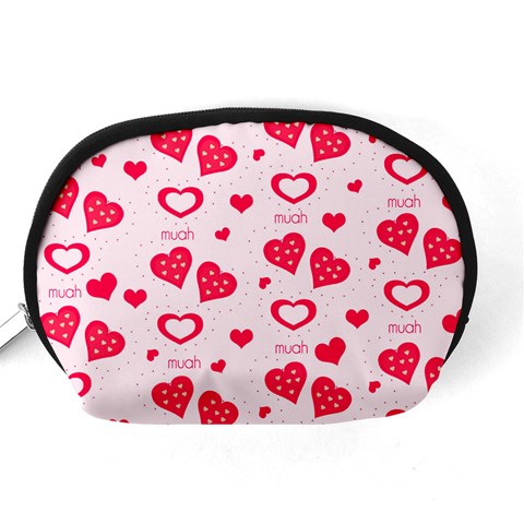 Muah Harts Accessory Pouch (Medium) from ArtsNow.com Back