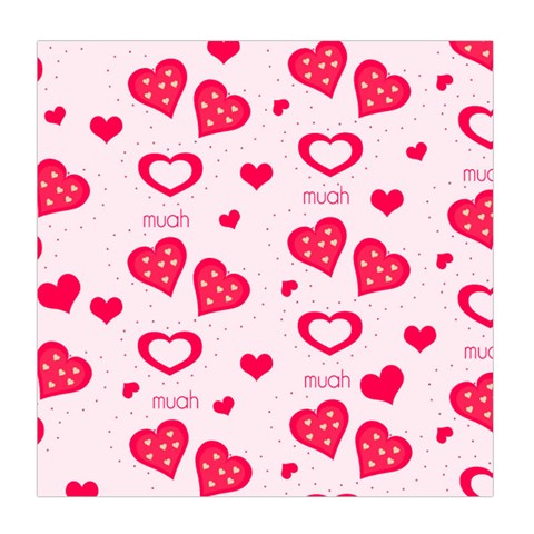 Muah Harts Duvet Cover (Queen Size) from ArtsNow.com Front