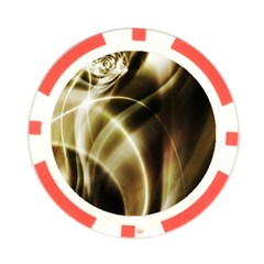 Metal Fluid Poker Chip Card Guard from ArtsNow.com Back