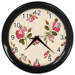 fl_cl_049a Wall Clock (Black)