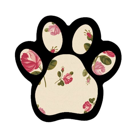 fl_cl_049a Magnet (Paw Print) from ArtsNow.com Front