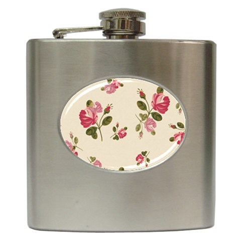 fl_cl_049a Hip Flask (6 oz) from ArtsNow.com Front