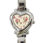 fl_cl_049a Heart Italian Charm Watch