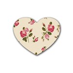 fl_cl_049a Rubber Heart Coaster (4 pack)