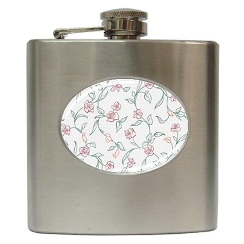 fl_cl_040a Hip Flask (6 oz) from ArtsNow.com Front