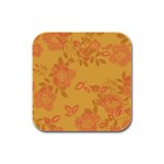 fl_cl_027a Rubber Square Coaster (4 pack)