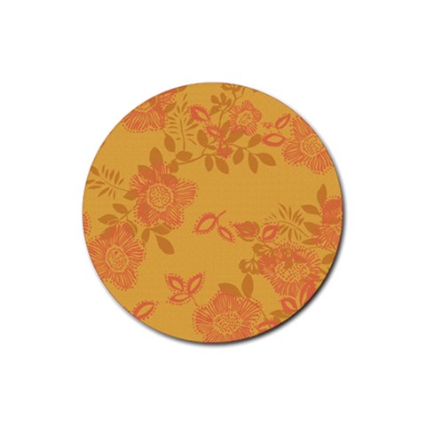 fl_cl_027a Rubber Coaster (Round) from ArtsNow.com Front