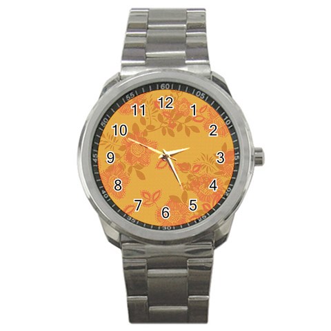 fl_cl_027a Sport Metal Watch from ArtsNow.com Front